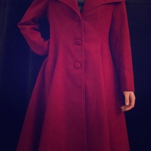 Red Milan Coat